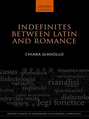 cover image of Indefinites between Latin and Romance